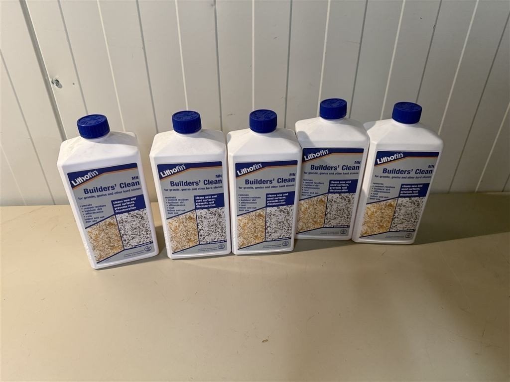 Lithofin MN Bouwreiniger 1 Liter x 5, Ophalen of Verzenden, Schoonmaakmiddel