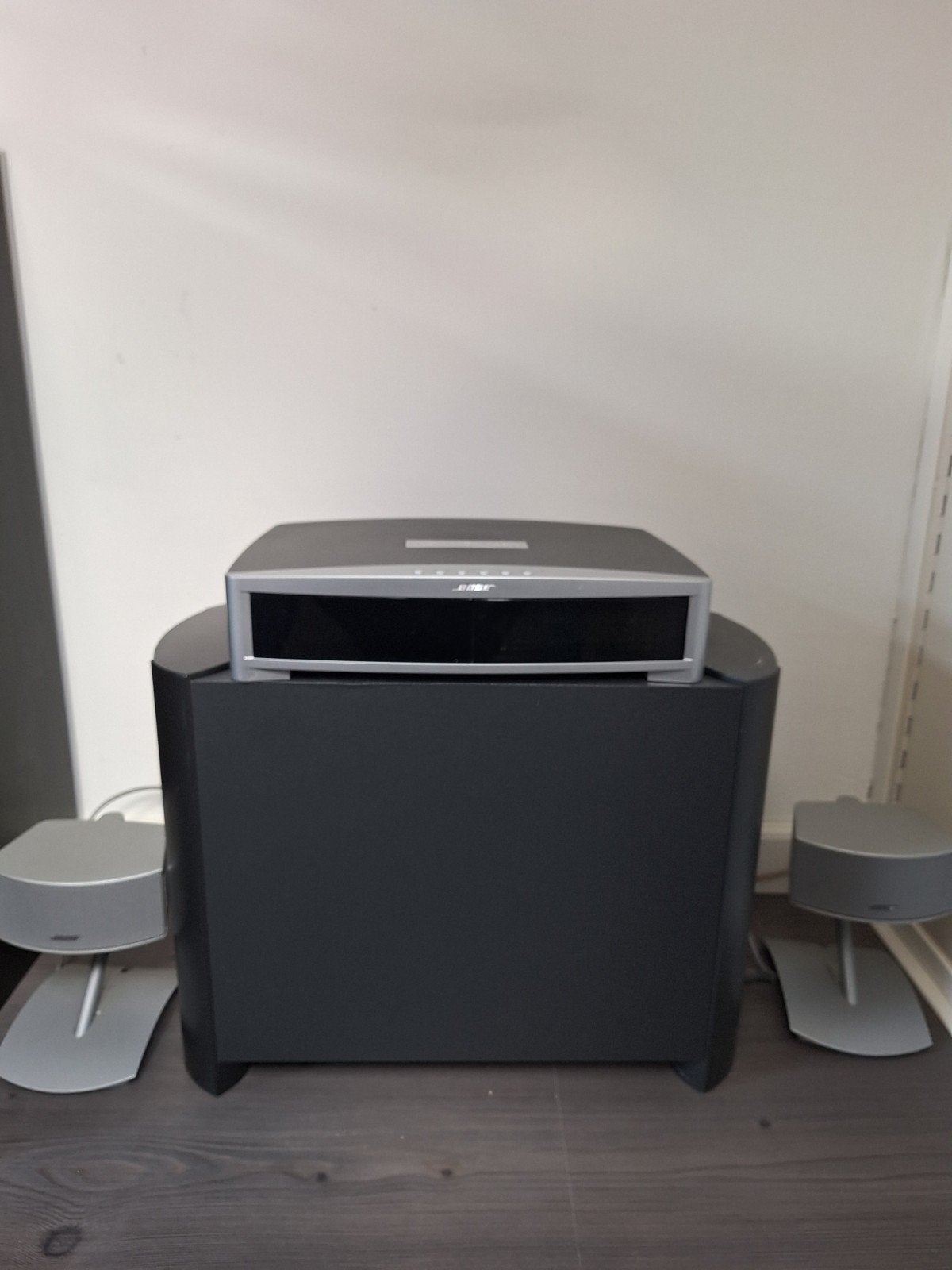 Bose 321 audiosysteem met hardeschijf voor muziekopslag, Ophalen, Gebruikt, Overige merken, Dvd-speler