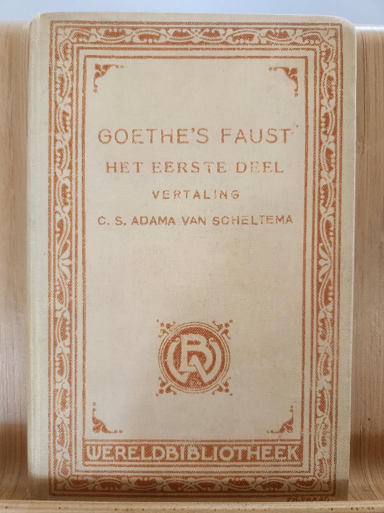 Goethe's faust - eerste deel - Wereldbibliotheek, Boeken, Ophalen of Verzenden, Gelezen