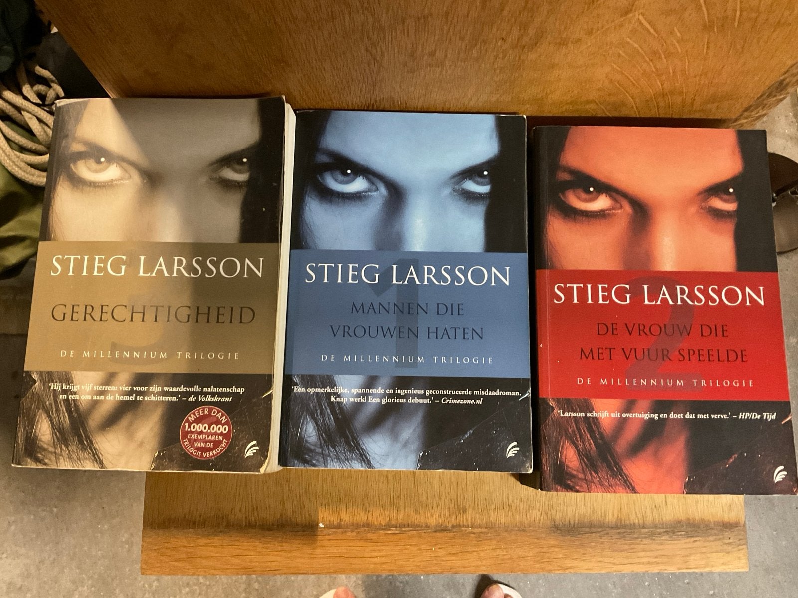 Stieg Larsson Millennium Trilogie - 3 boeken, Boeken, Ophalen of Verzenden, Gelezen