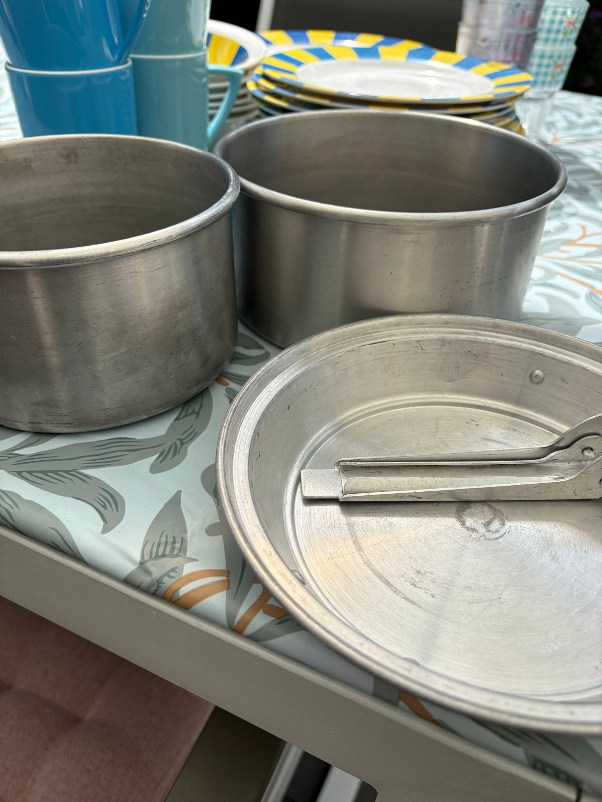 Groot serviespakket voor picknick of camping, Ophalen, Kunststof, Gebruikt, Mepal
