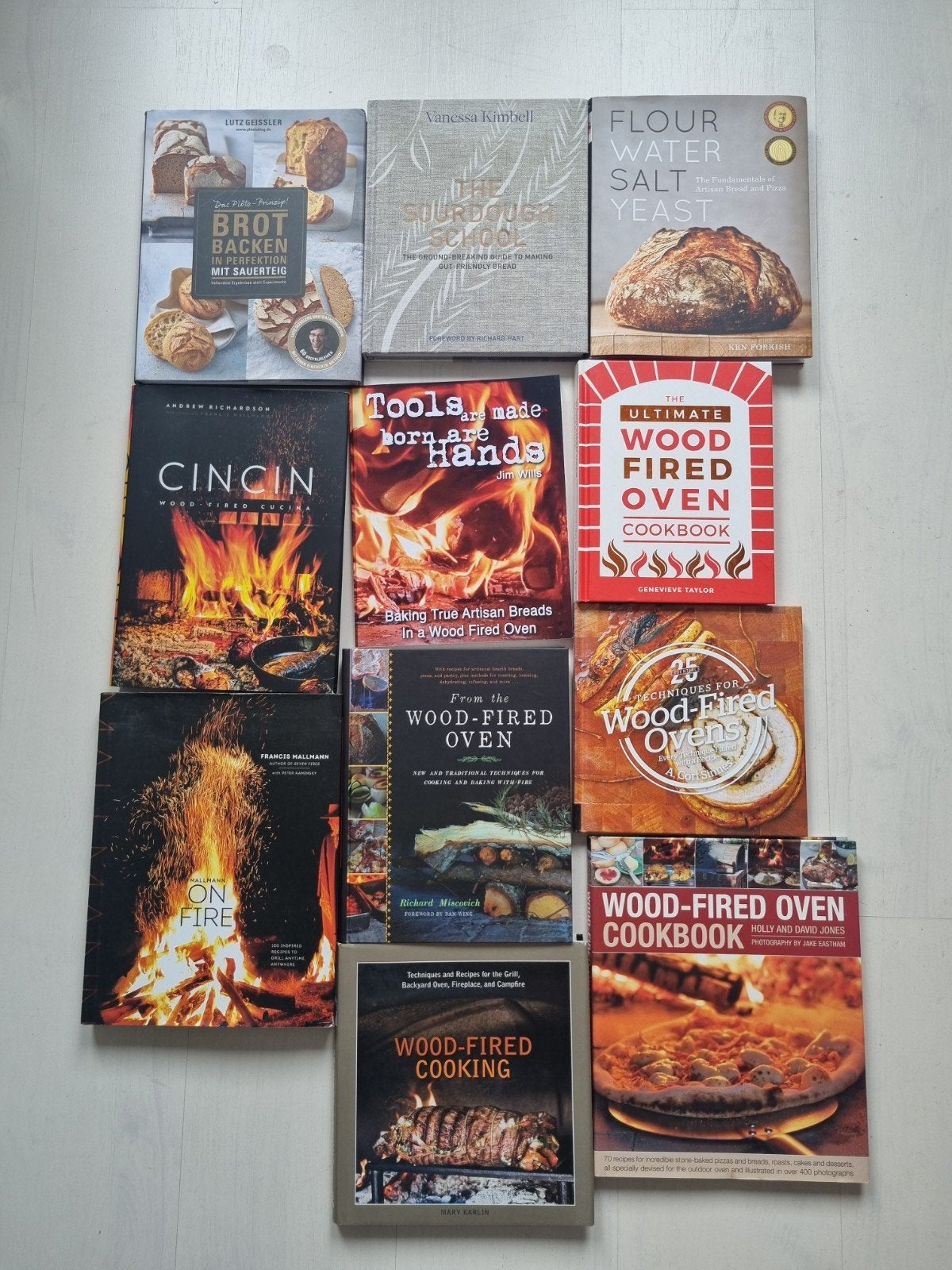 Kookboeken: Zuurdesem brood & bakken in de houtoven, Ophalen