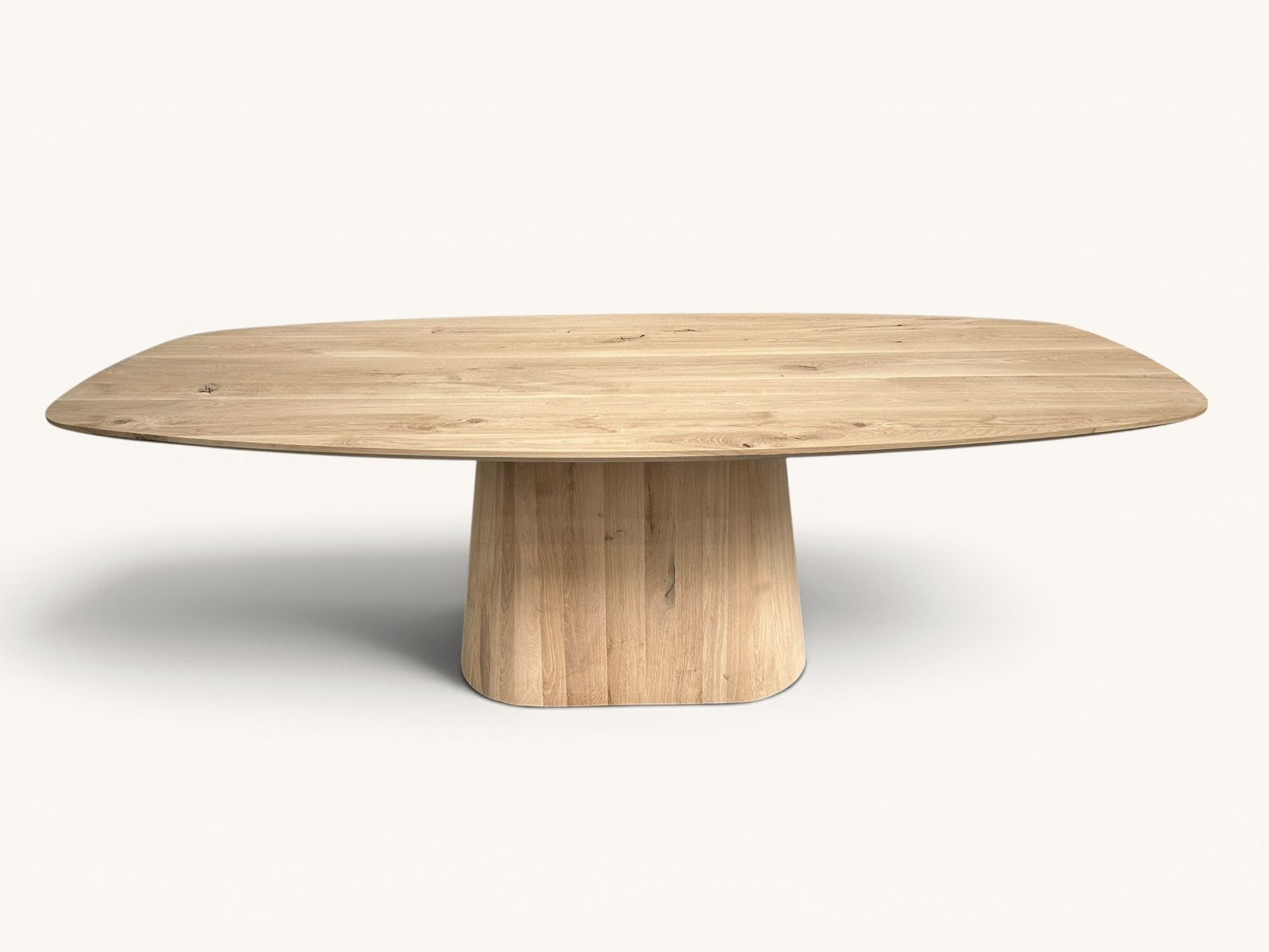 Deens ovale eiken tafel | Compleet vanaf €965,-, Japandi, 100 tot 150 cm, Eikenhout, Ophalen of Verzenden