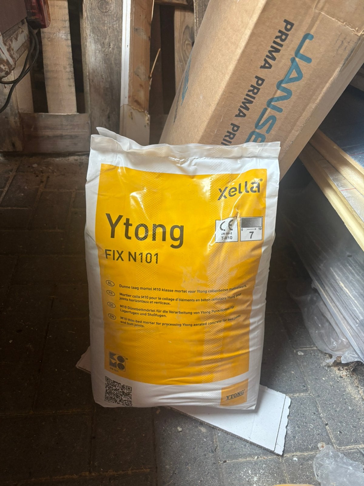 1 zak ytong lijm, Overige materialen, Zo goed als nieuw, Minder dan 5 m², Ophalen