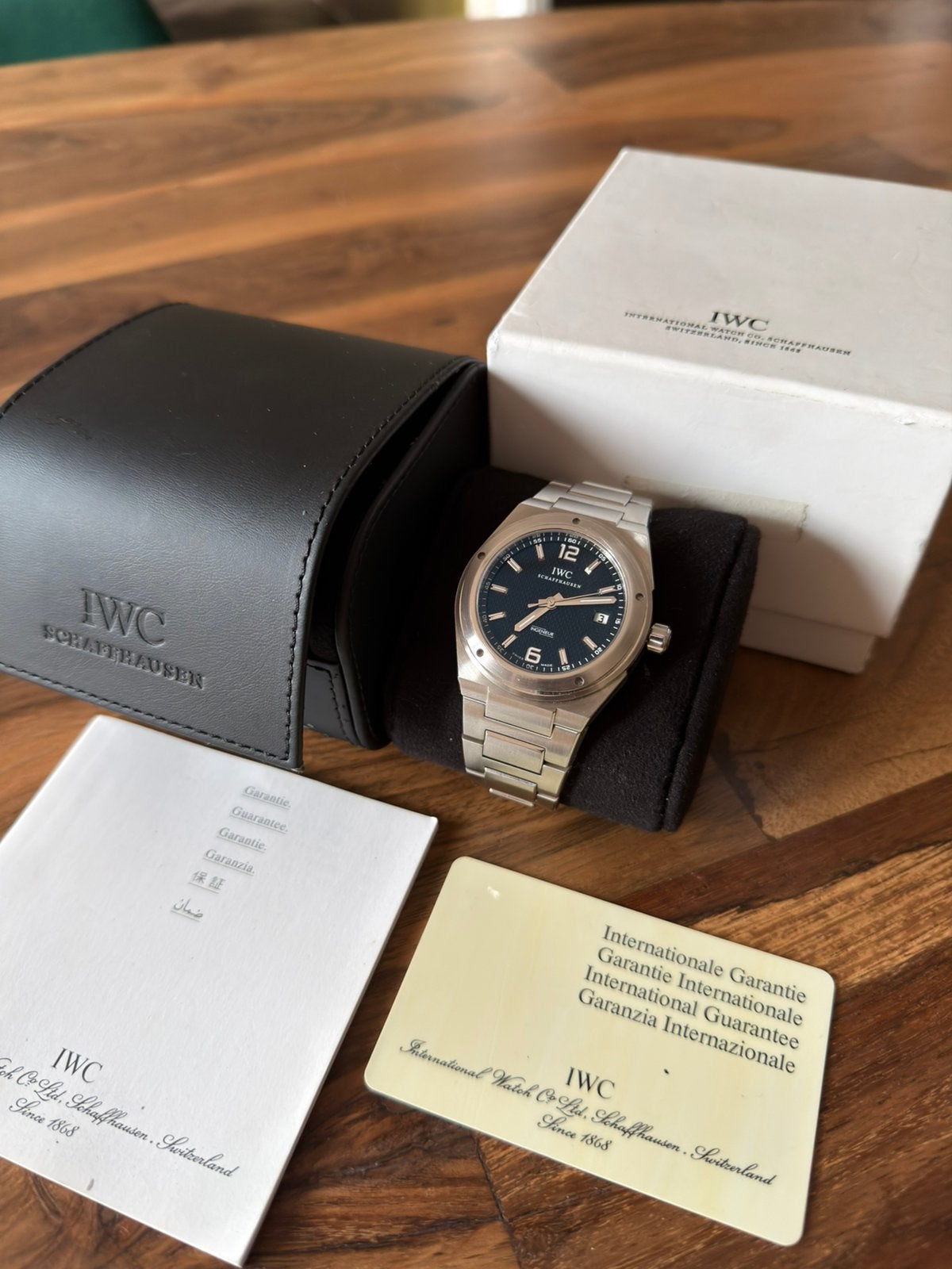 IWC Ingenieur, Sieraden, Tassen en Uiterlijk, Horloges | Heren, Ophalen of Verzenden, Zo goed als nieuw, Staal, Overige merken