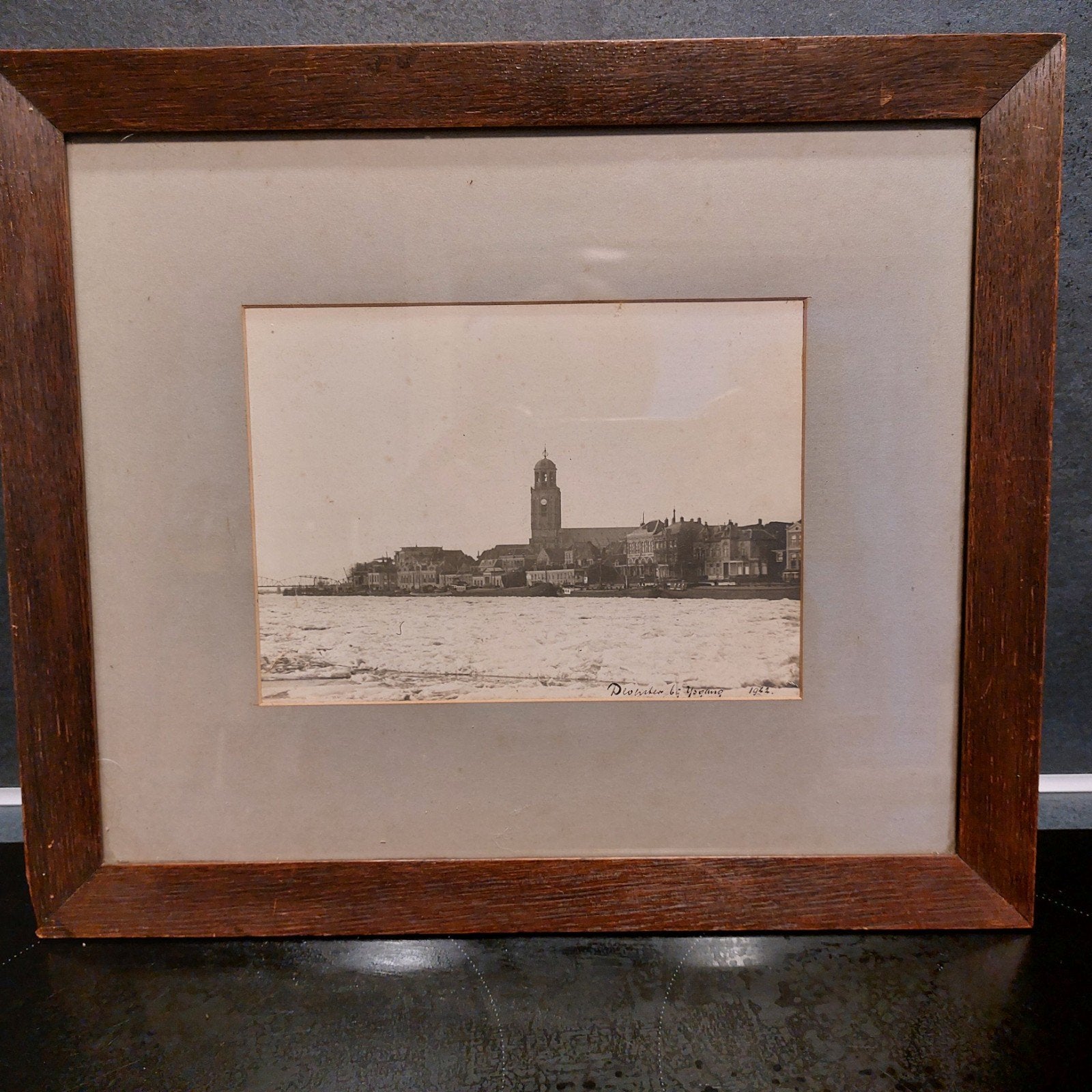 Antieke foto van Deventer aan de IJssel, 1922, Antiek en Kunst, Kunst | Tekeningen en Foto's, Ophalen