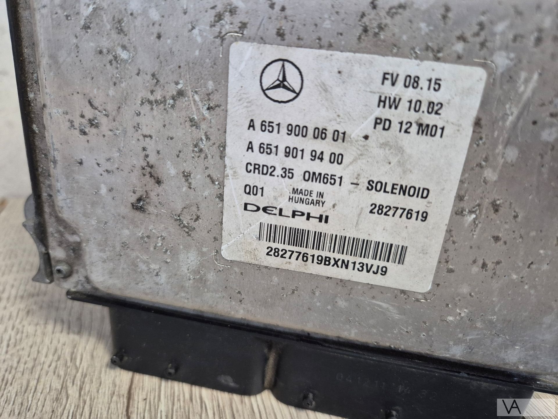 ECU motorcomputer Mercedes Sprinter W906 2.2  a6519000601, Gebruikt, -, Ophalen of Verzenden, -