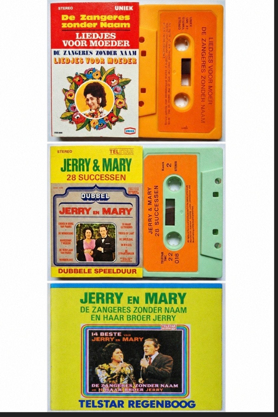 Gezocht: 3 cassettebandjes van de Zangeres Zonder Naam?, Gebruikt, 2 t/m 25 bandjes, Ophalen of Verzenden, Voorbespeeld