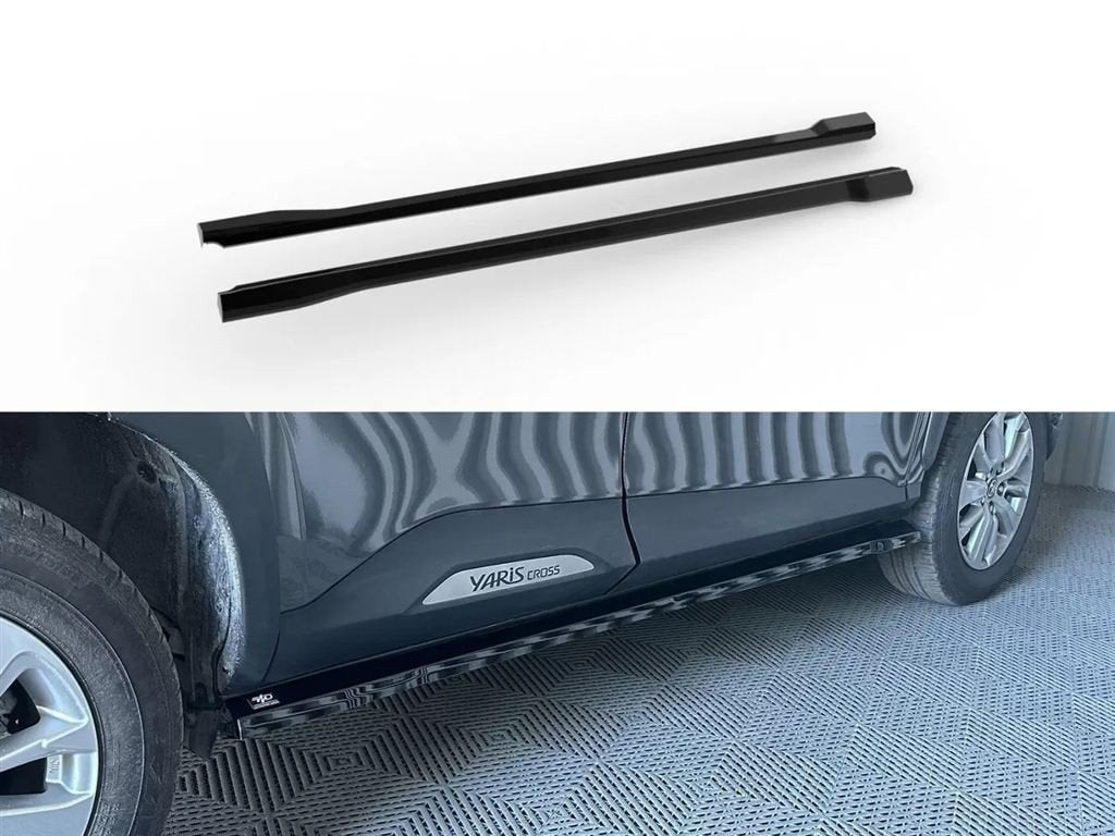Toyota Yaris Cross MK1 - Sideskirts Extensions, Ophalen of Verzenden, MJ-Carstyling, Info@mj-carstyling.net, Sibeliusstraat 81 5011JH Tilburg