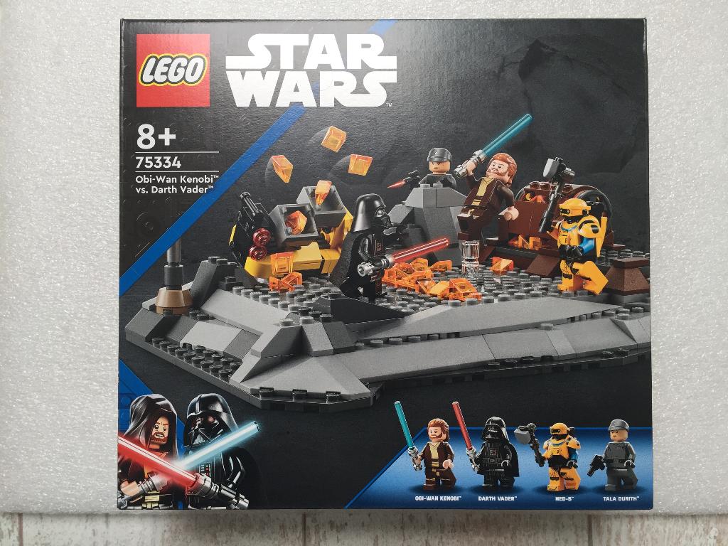 LEGO® Star Wars 75334 - Obi-Wan Kenobi vs Darth Vader *Nieuw, Star Wars, Lego, Nieuw, Ophalen of Verzenden