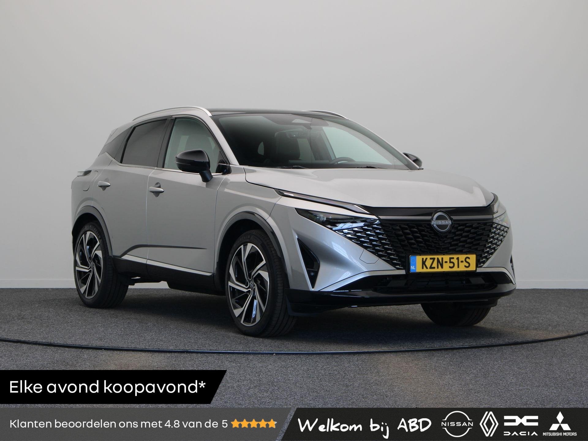Nissan Qashqai 1.3 MHEV Xtronic Tekna Plus | Leder | Stoel e