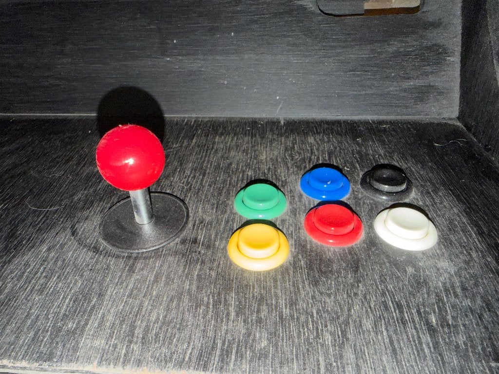 Zelfgemaakte Arcadekast met Raspberry Pi, Ophalen, Gebruikt, Zelfbouw