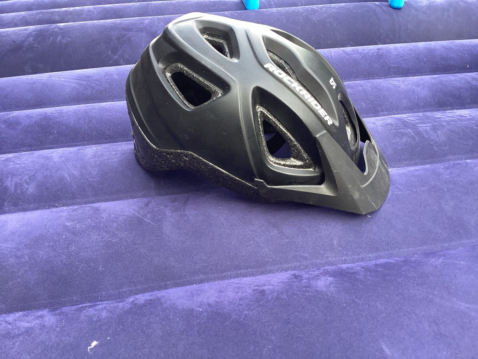 Rockrider fietshelm - Zwart - Maat S, Ophalen, Gebruikt, S, Heer of Dame
