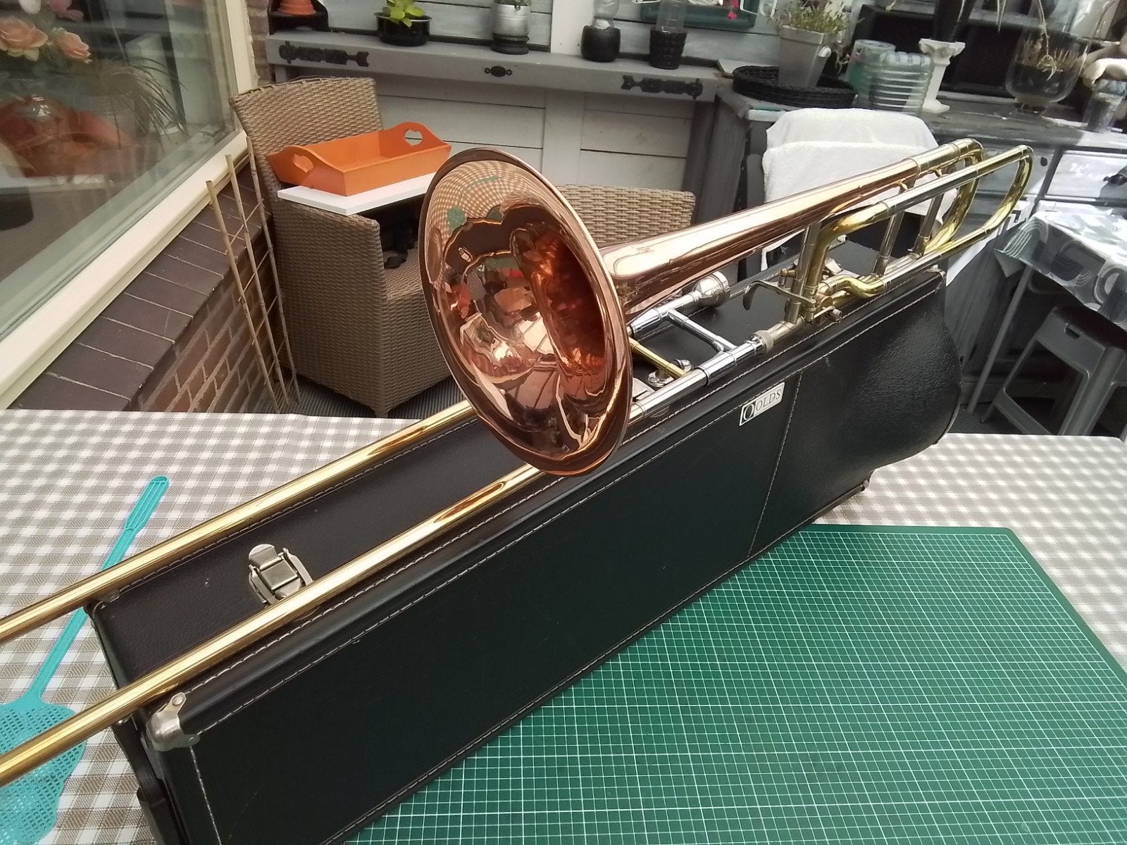 UNIEKE OLDS 26  4 B BORING METKWARTVENTIEL ENROODKOPER BEKER, Ophalen of Verzenden, Tenor