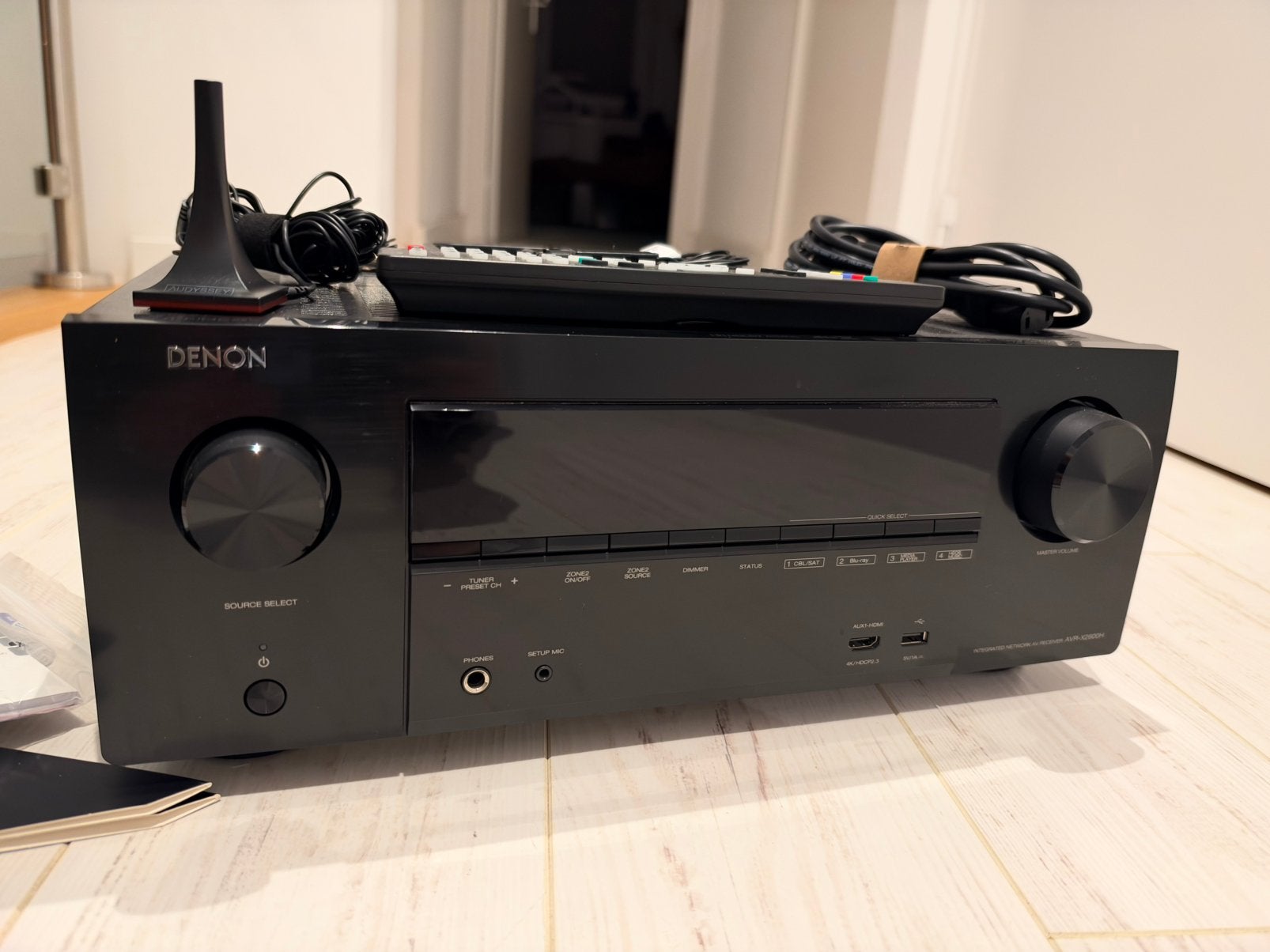 Denon AVR-X2600H 7.2 AV-receiver inclusief accessoires, Ophalen, Overige systemen, Denon, Zo goed als nieuw