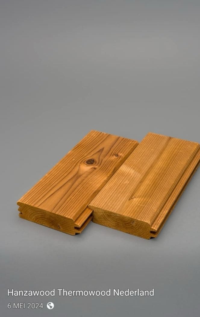 Thermowood – hoogwaardige kwaliteit & lange levensduur, Geïmpregneerd, 25 tot 50 mm, Nieuw, Ophalen of Verzenden