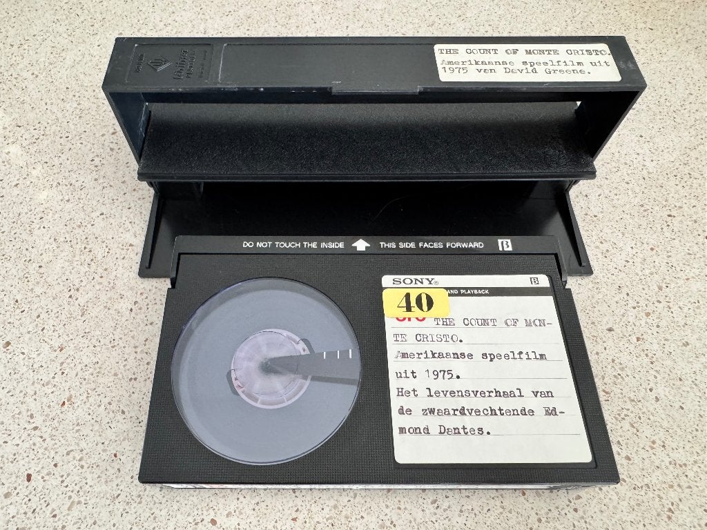 The Count of Monte Cristo (1975) - (Betamax), Nederlands ondertiteld, Ophalen of Verzenden, Vanaf 12 jaar, Gebruikt