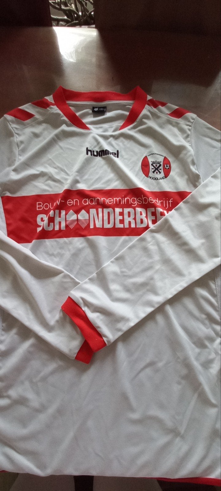 Voetbalkleding VV Hoogland, Maat M, Ophalen, Zo goed als nieuw, Set