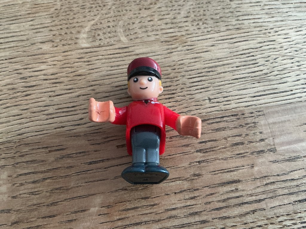 Brio houten trein conducteur, Ophalen of Verzenden, Zo goed als nieuw