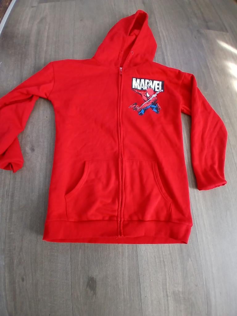 Marvel Spiderman Hoodie & Pikachu Longsleeve Maat 170/176, Kinderen en Baby's, Kinderkleding | Maat 170, Gebruikt, Marvel, Pokémon