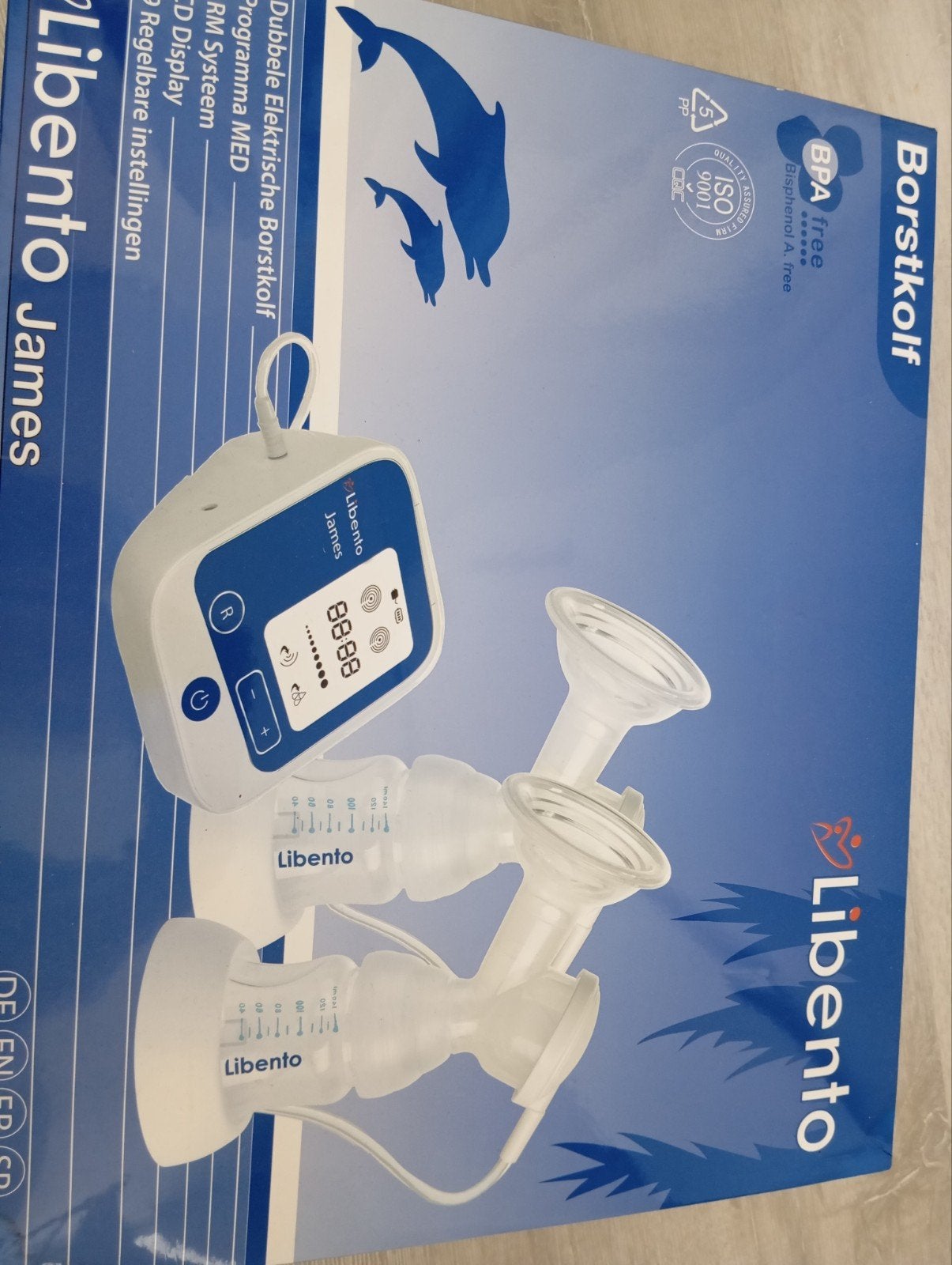 gratis Libento James Dubbele Elektrische Borstkolf, Kinderen en Baby's, Ophalen
