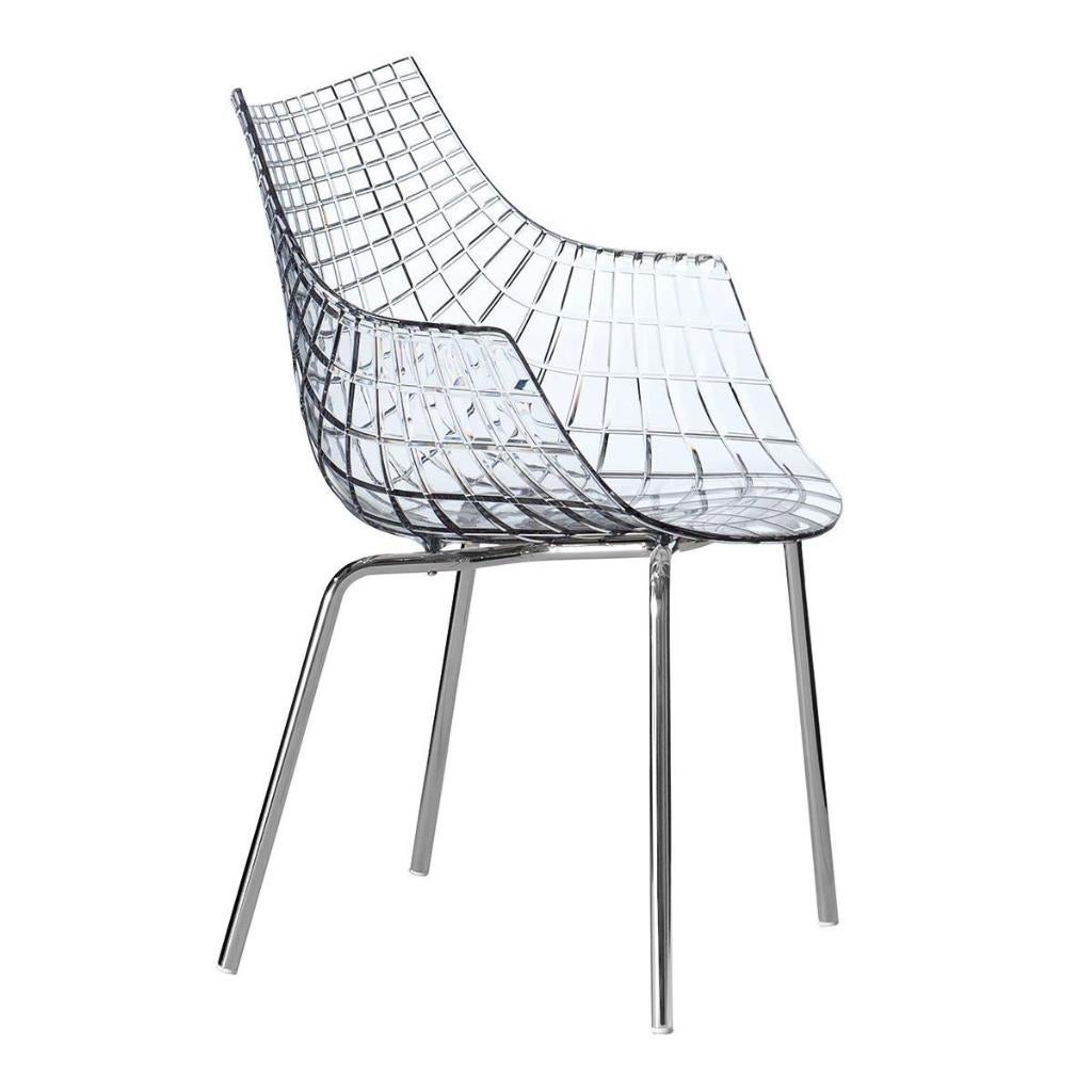 Design eetkamerstoelen Merediana Christophe Pillet Driade, Ophalen, Kunststof, Overige kleuren, Zo goed als nieuw