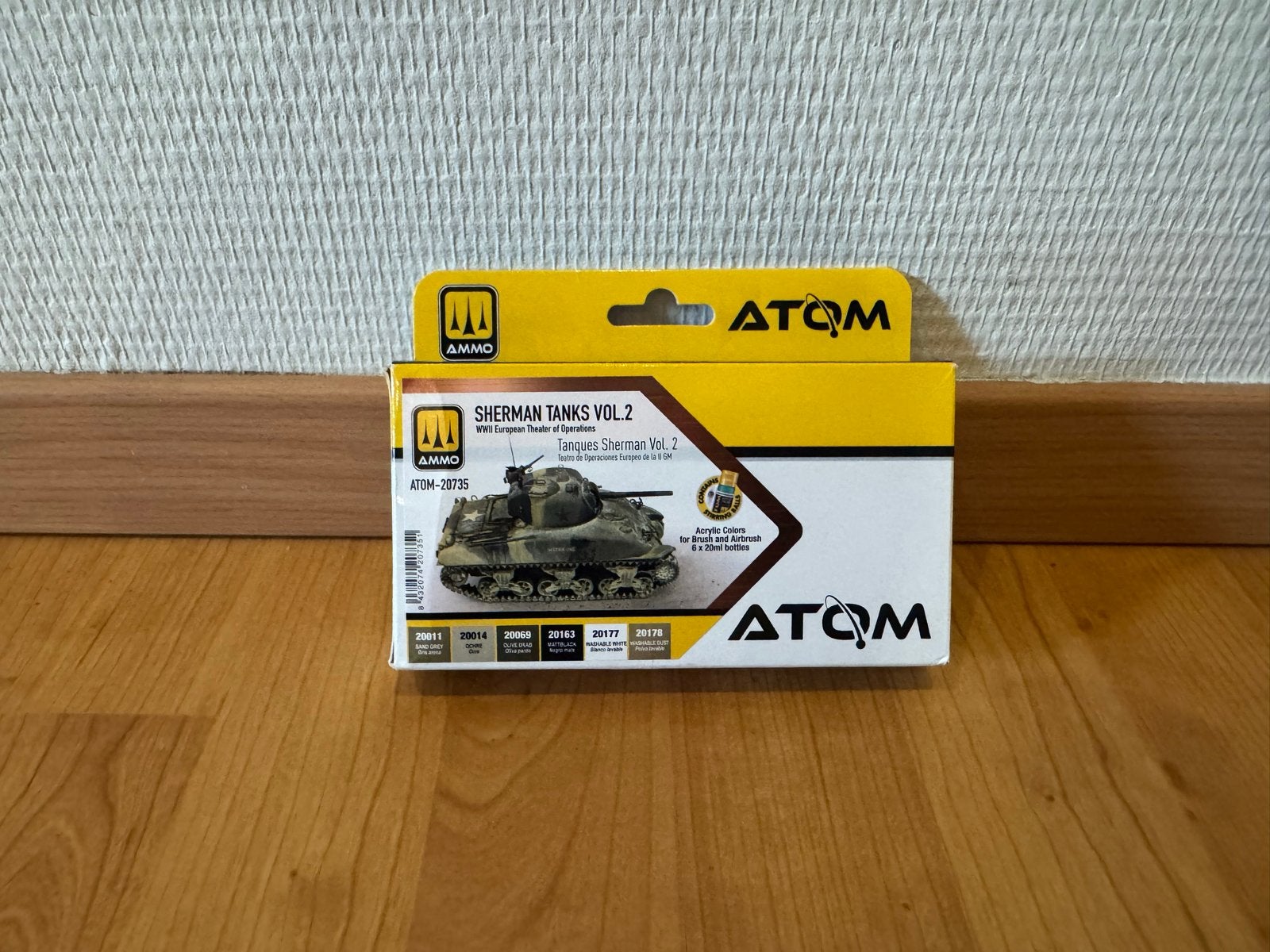 AMMO ATOM Sherman Tanks Vol.2 Acrylverf Set, Ophalen of Verzenden, Zo goed als nieuw, Acrylverf