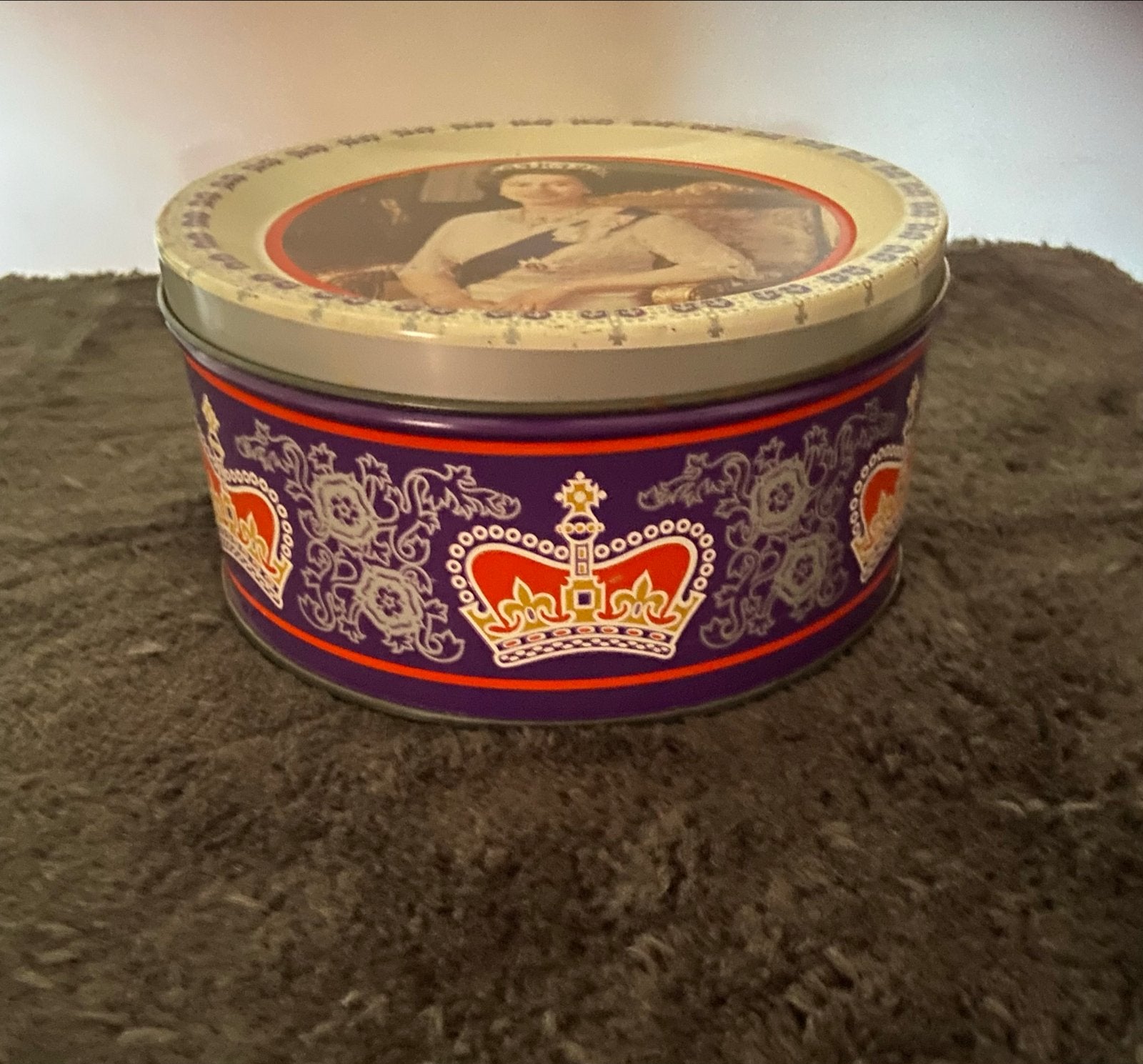 Vintage Queen Elizabeth II Silver Jubilee blik 1952-1977, Verzamelen, Blikken, Ophalen of Verzenden, Gebruikt, Overige, Overige merken