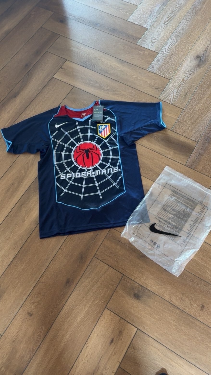Nike Atlético Madrid Spider-Man F. Torres voetbalshirt, Sport en Fitness, Voetbal, Ophalen, Nieuw