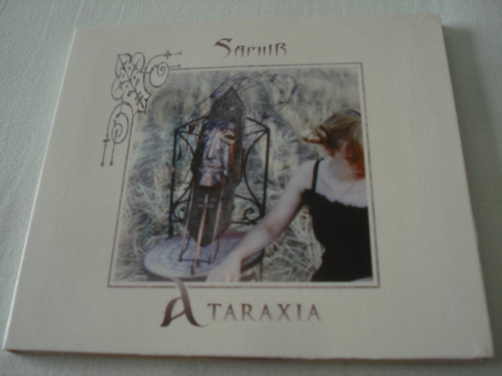 ATARAXIA - SAPHIR neofolk , modern classical, Cd's en Dvd's, Digipak, Ophalen of Verzenden, Zo goed als nieuw, Album