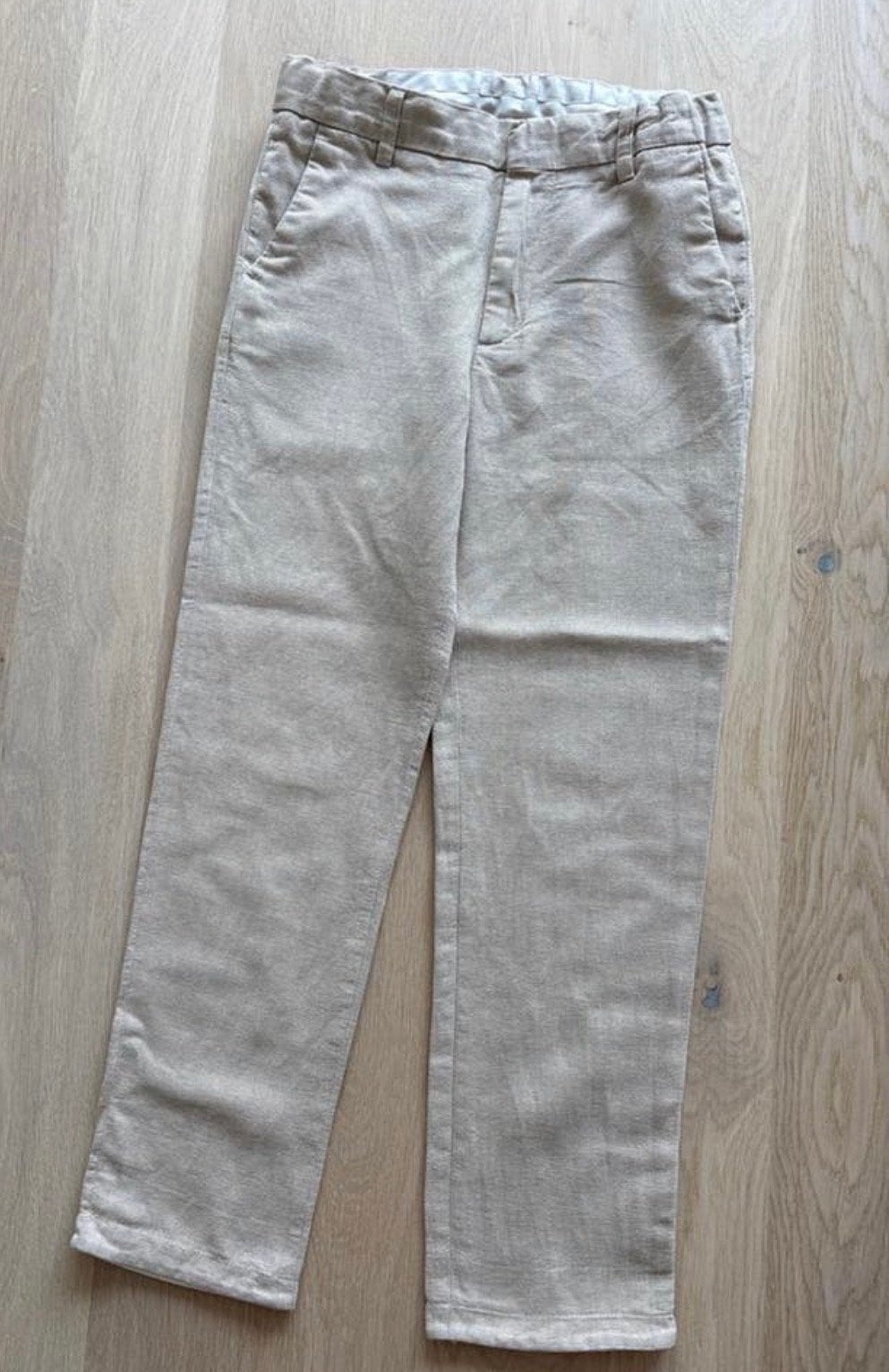 Linnen broek maat 146 H&M, Kinderen en Baby's, Kinderkleding | Maat 146, Ophalen of Verzenden, Zo goed als nieuw, Jongen of Meisje