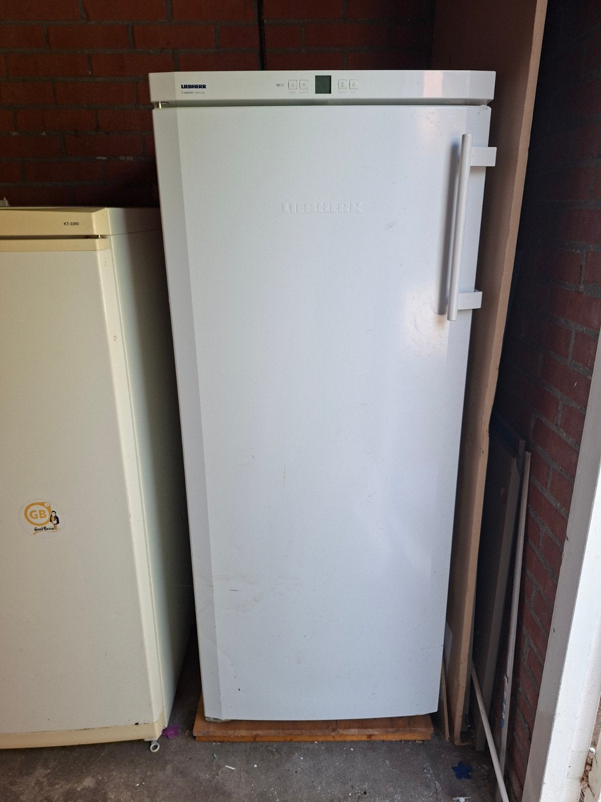 Liebherr Vrieskast  comfort NoFrost, Gebruikt, Minder dan 60 cm, 160 cm of meer, Vrijstaand