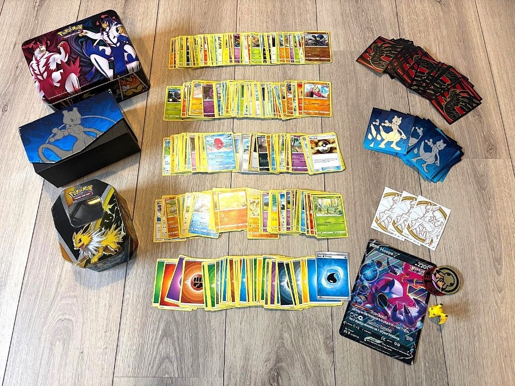 Pokemon kaarten set, Ophalen of Verzenden, Zo goed als nieuw, Meerdere kaarten