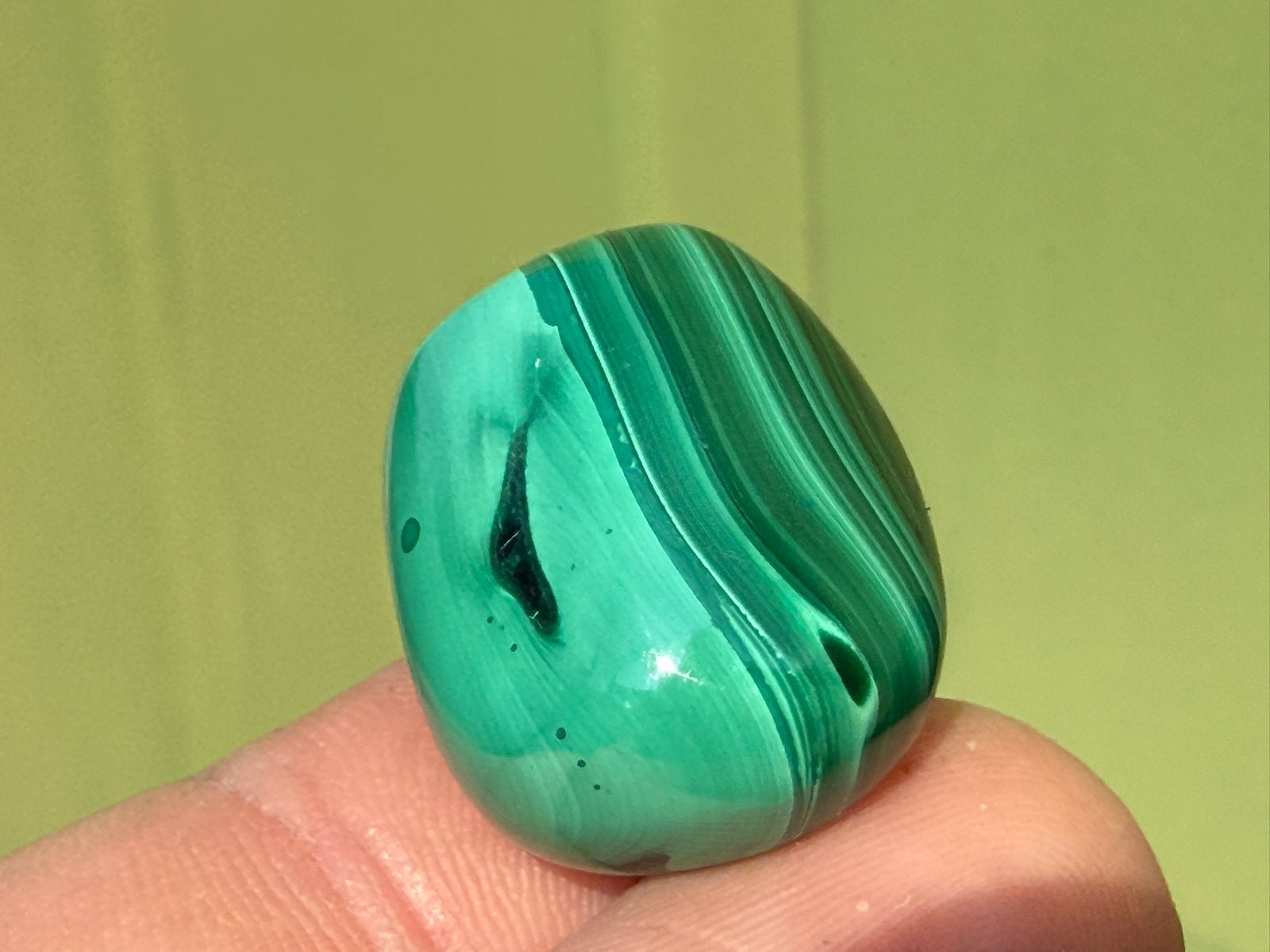 Malachiet broekzaksteen mineralen edelstenen, Ophalen of Verzenden, Mineraal