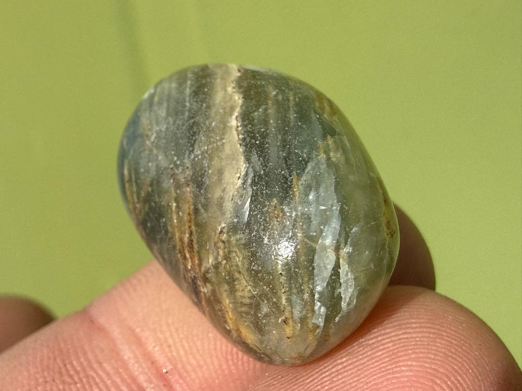 Lemurian Aquatine broekzaksteen mineralen, Ophalen of Verzenden, Mineraal