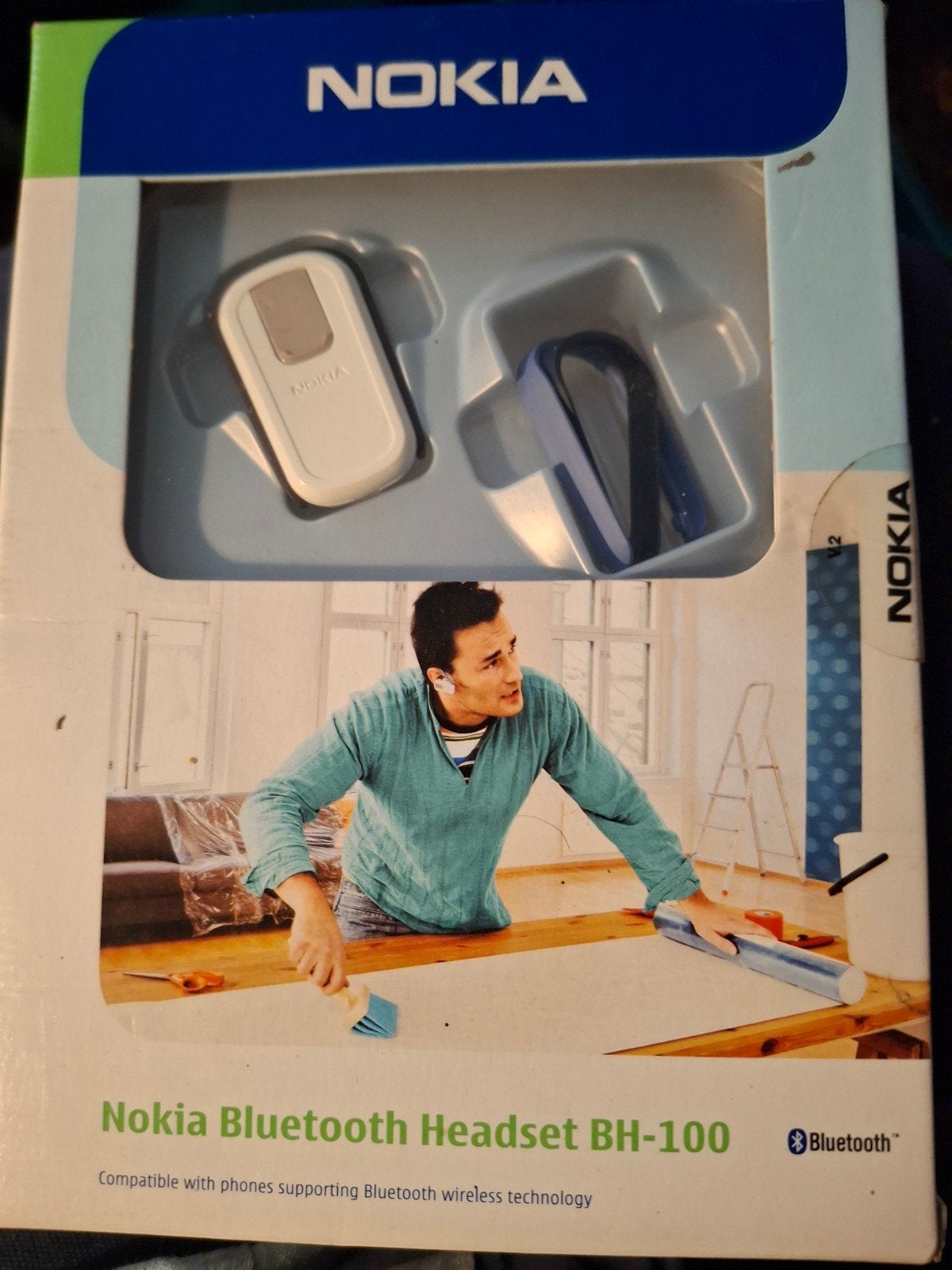 Nokia Bluetooth Headset BH-100 - Nieuw in doos, Ophalen of Verzenden, Nieuw, Overige typen, Nokia