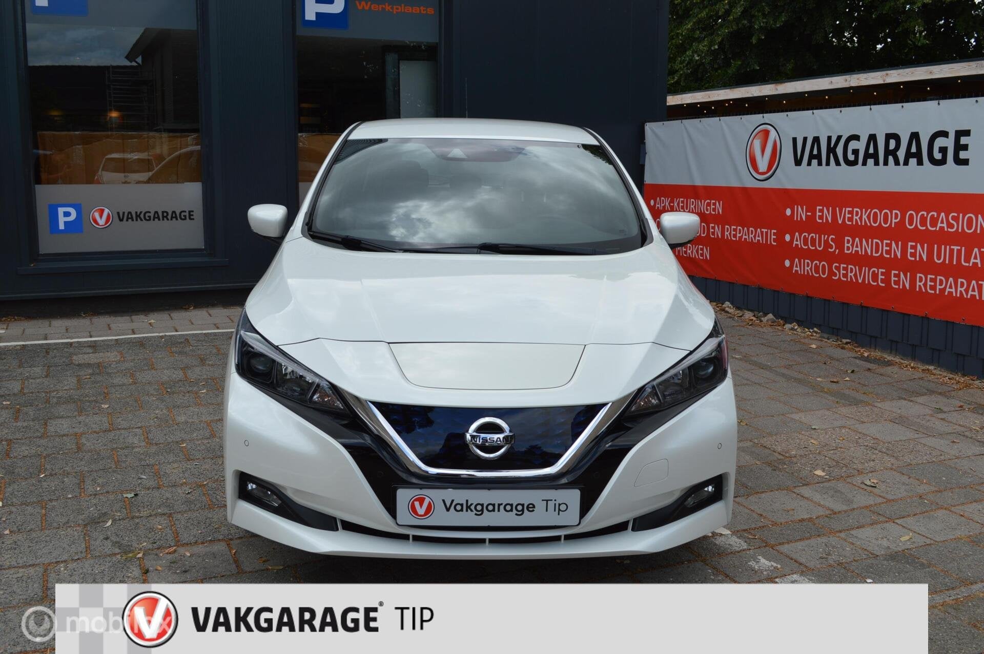 Nissan LEAF N-Connecta 40 kWh, Gebruikt, Wit, Origineel Nederlands, 1480 kg
