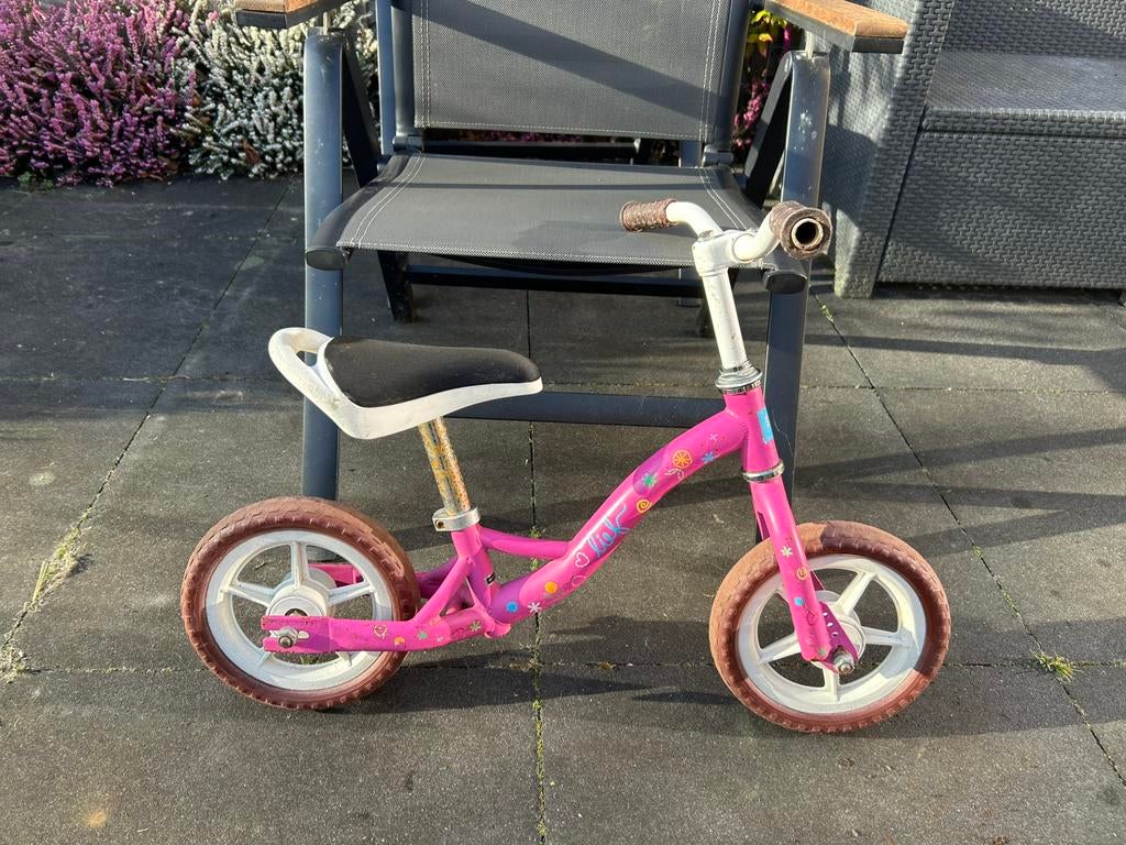 Loopfiets roze, Ophalen, Gebruikt, 14 inch of minder