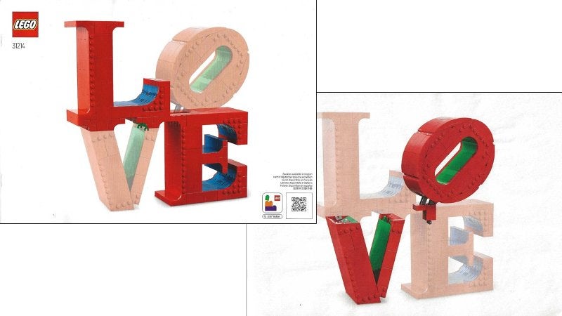 Lego | ART | LOVE | 31214, Lego, Overige thema's, Lego, Nieuw