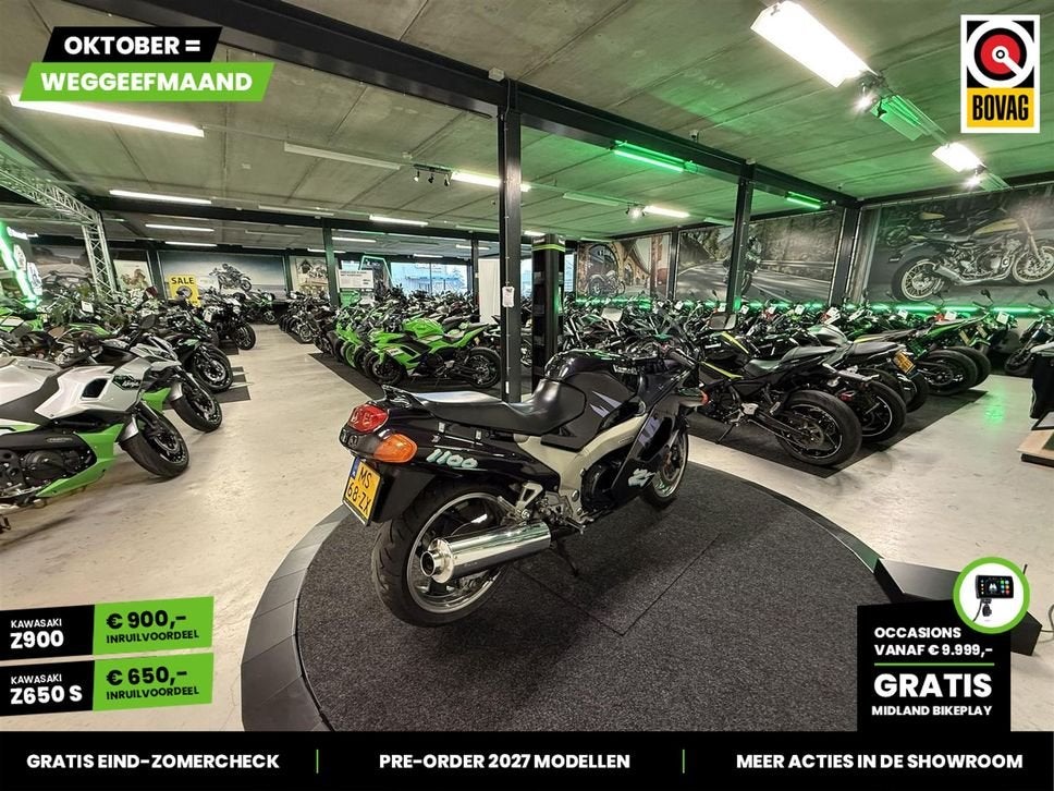 KAWASAKI ZZR 1100 (bj 1994), Motoren, 4 cilinders, Motorrijbewijs A, Bedrijf, Onbekend