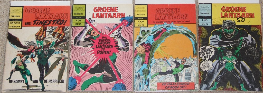 Groene Lantaarn Classics | Green Lantern| 5 nr's in 1 koop, Boeken, Gelezen, Classics Nederland, Europa, Ophalen of Verzenden