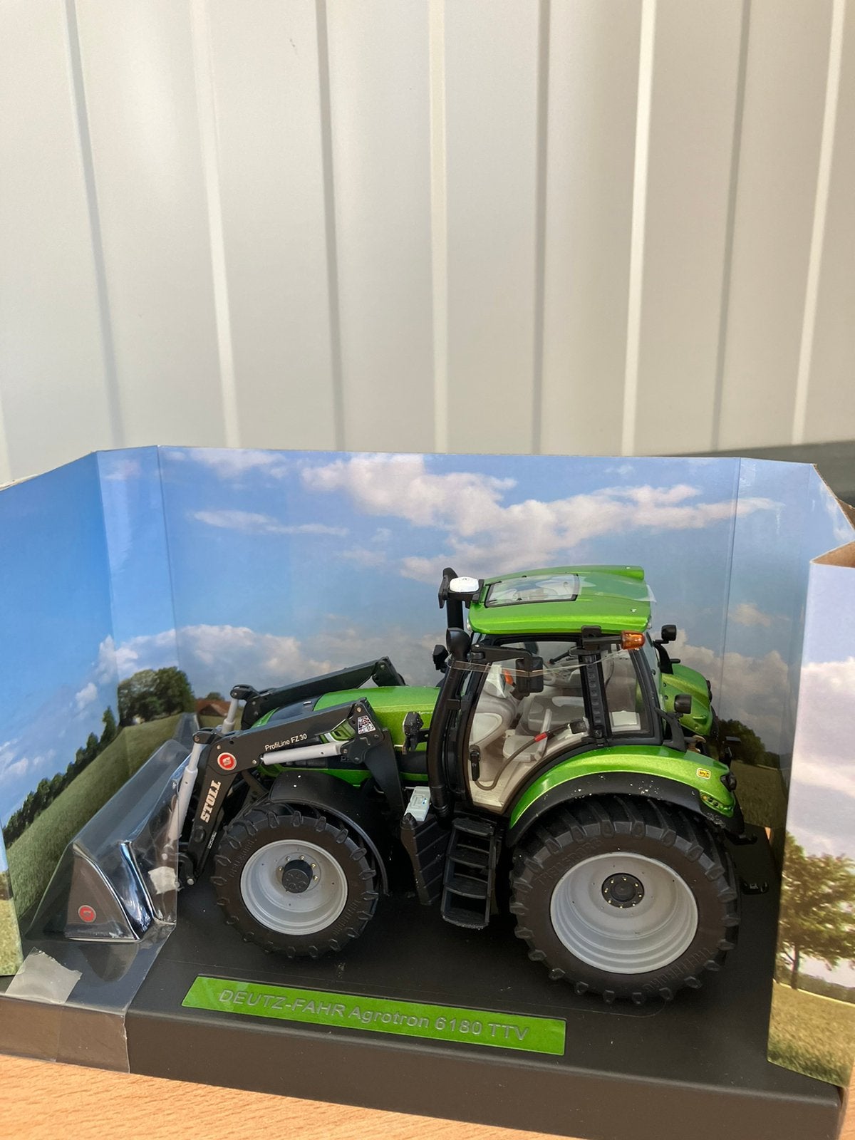 Deutz 6180 met frontlader, Ophalen of Verzenden, Zo goed als nieuw, Tractor of Landbouw, Universal Hobbies
