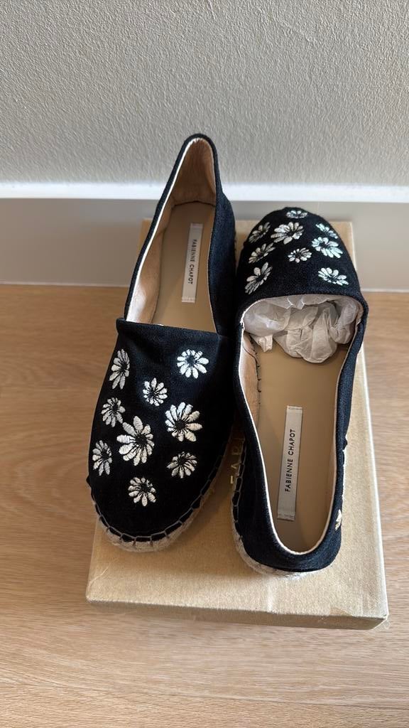 Fabienne Chapot espadrilles maat 39 (Nieuw), Kleding | Dames, Zwart, Nieuw, Ophalen of Verzenden, Espadrilles of Moccasins