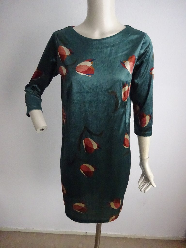 Nathalie Vleeschouwer jurk mt S, Kleding | Dames, Nathalie Vleeschouwer, Zo goed als nieuw, Maat 36 (S), Boven de knie