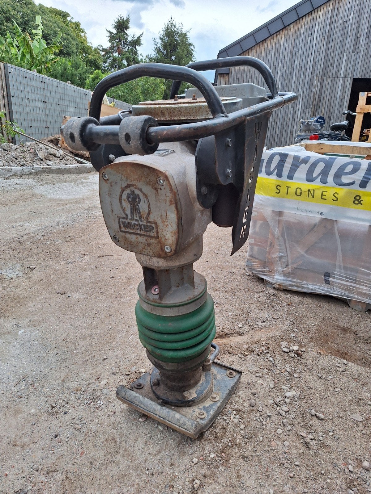 Wacker Sleuvenstamper, Tuin en Terras, Ophalen, Gebruikt, Overige soorten, Wacker/Weber/Bomag/Revo