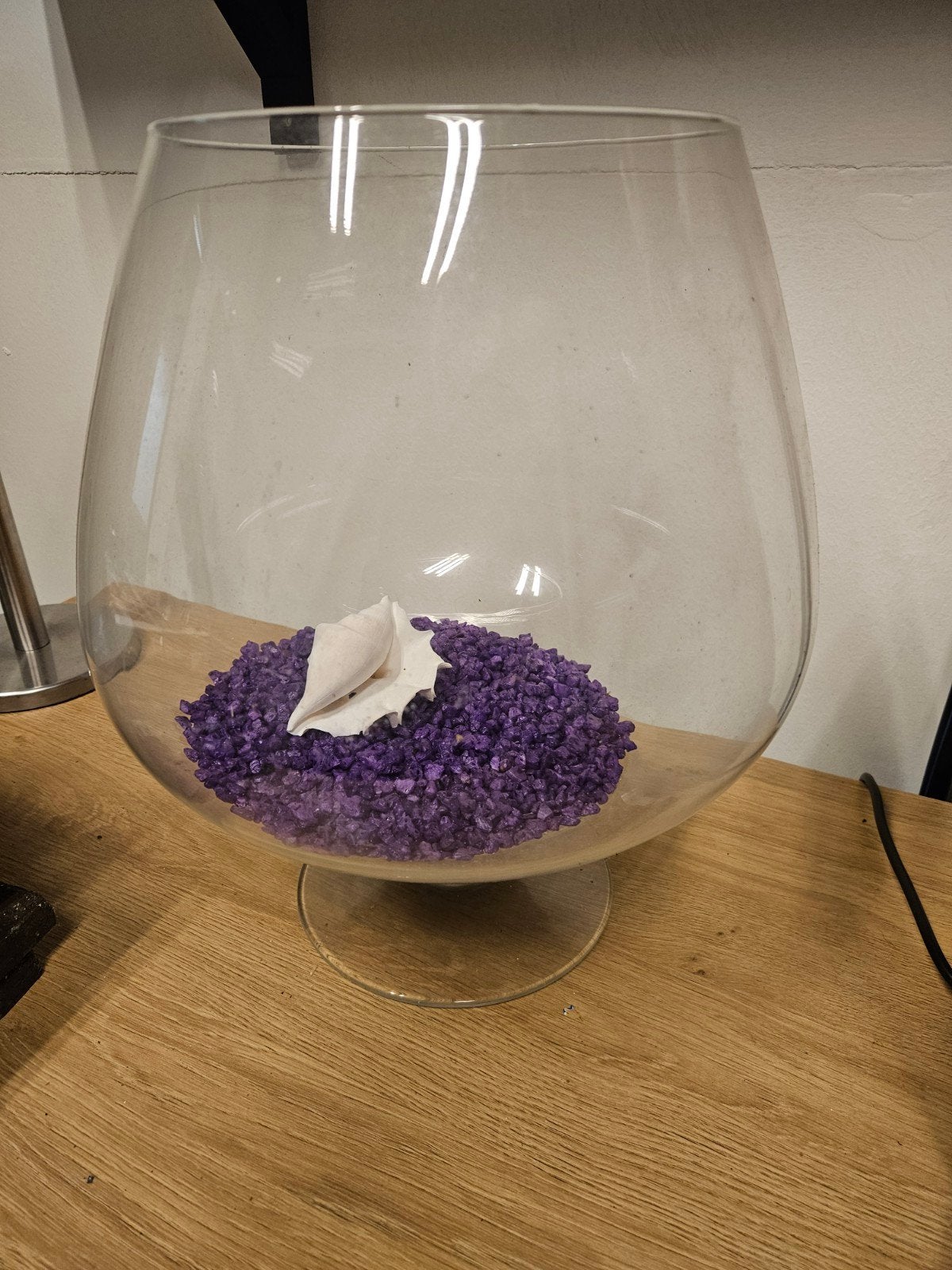 mooie vissenkom, Ophalen, Zo goed als nieuw, Leeg aquarium