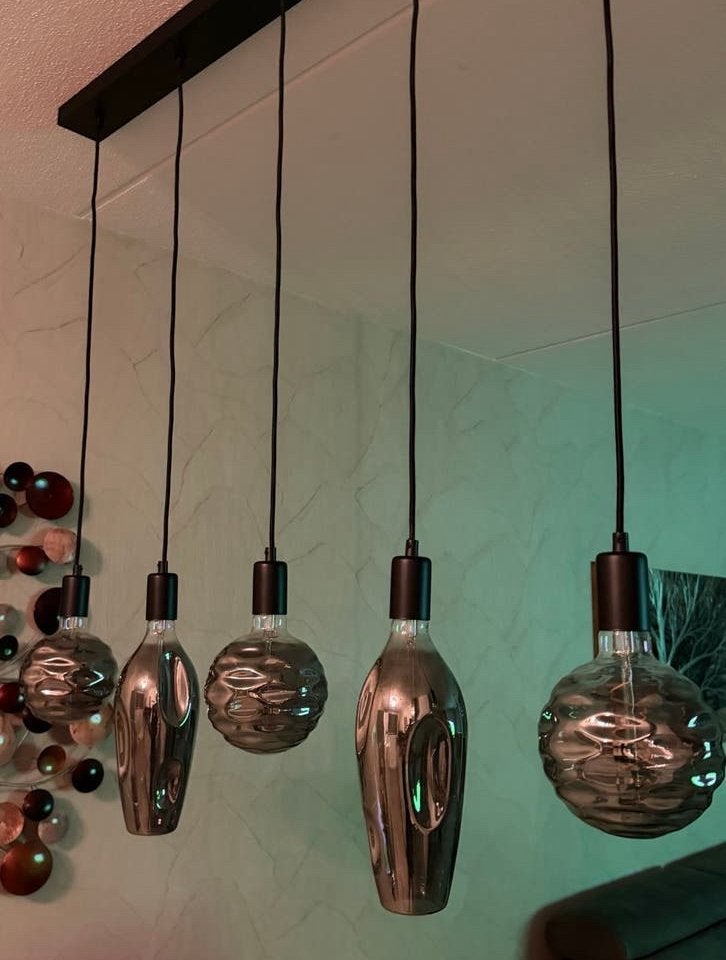Hanglampen van Straluma verlichting/5 lichtbronnen set, Ophalen, Zo goed als nieuw