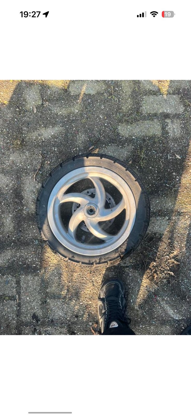 Gilera Runner velg, Ophalen of Verzenden, Zo goed als nieuw, Overige typen, Piaggio