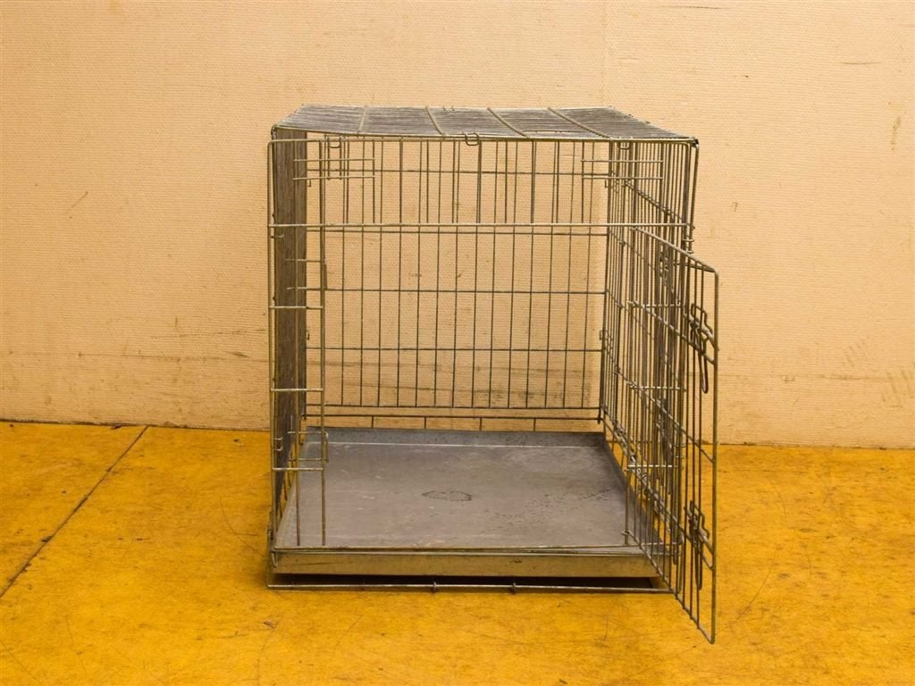 Metalen Hondenbench 52136, Dieren en Toebehoren, Ophalen of Verzenden, Gebruikt