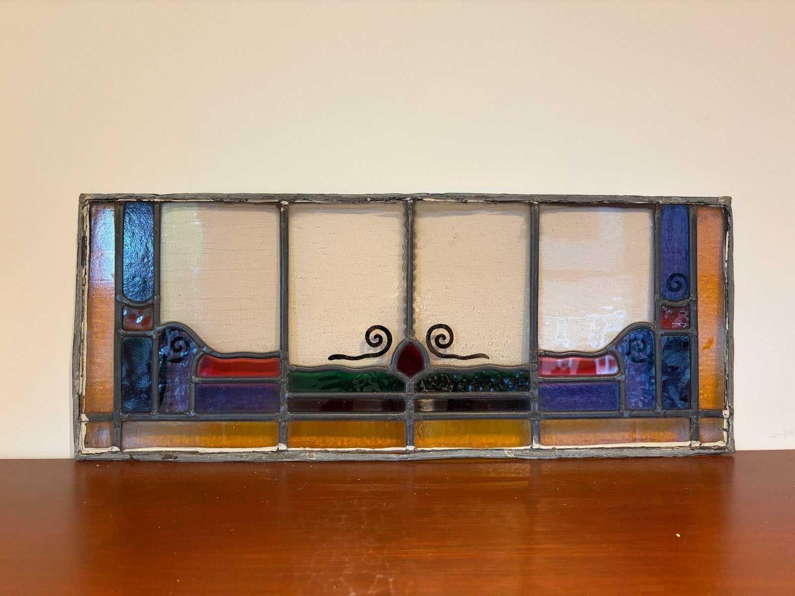 Vintage | Glas-in-lood, Ophalen of Verzenden